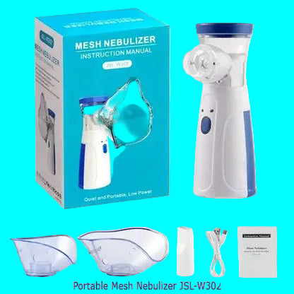 JSL-W302Plus Mesh Nebulizer – Portable & Handheld for Efficient Respiratory Relief